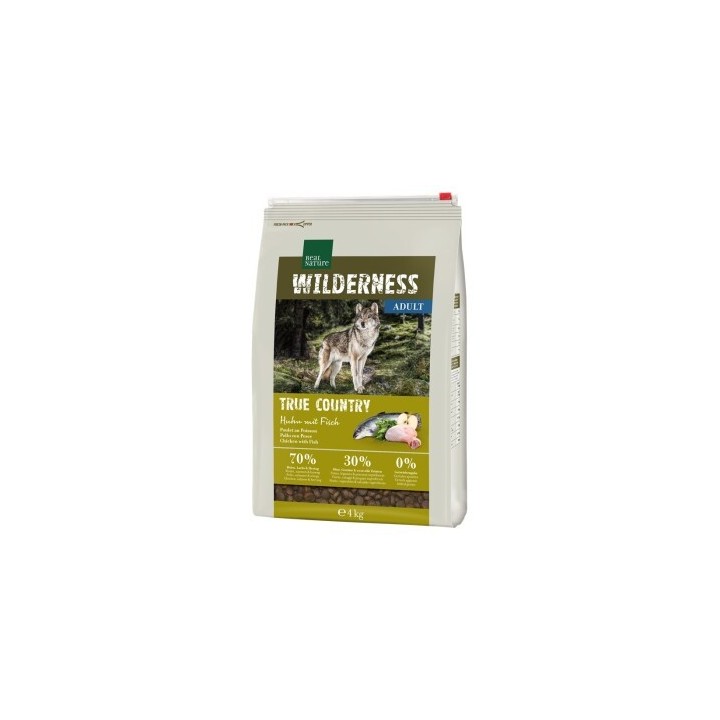 REAL NATURE WILDERNESS True Country Adult Huhn mit Fisch 4 kg