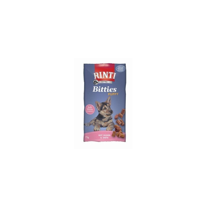 RINTI Bitties Puppy 16x75g Huhn & Ente