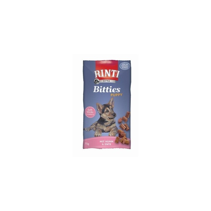 RINTI Bitties Puppy 16x75g Huhn & Ente