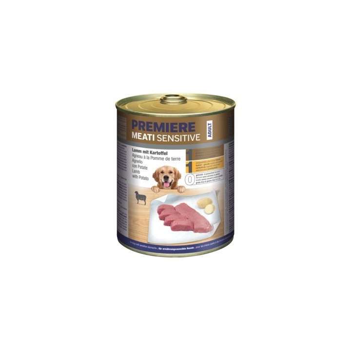 PREMIERE Meati Sensitive Lamm und Kartoffel 12x800 g