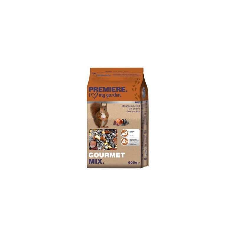 PREMIERE Eichhörnchenfutter Gourmet Mix 600g