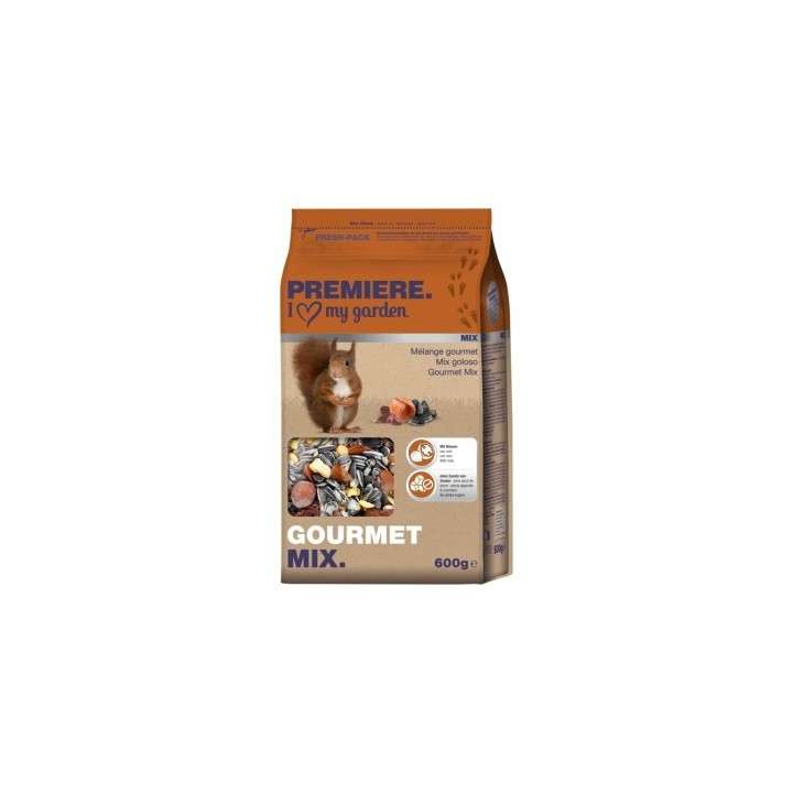 PREMIERE Eichhörnchenfutter Gourmet Mix 600g