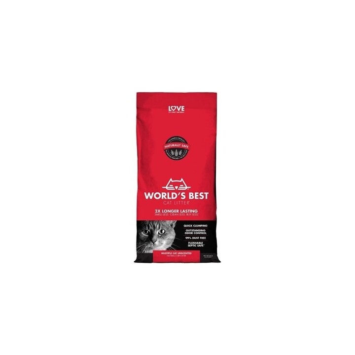WORLD'S BEST Cat Litter Multiple 12,7 kg
