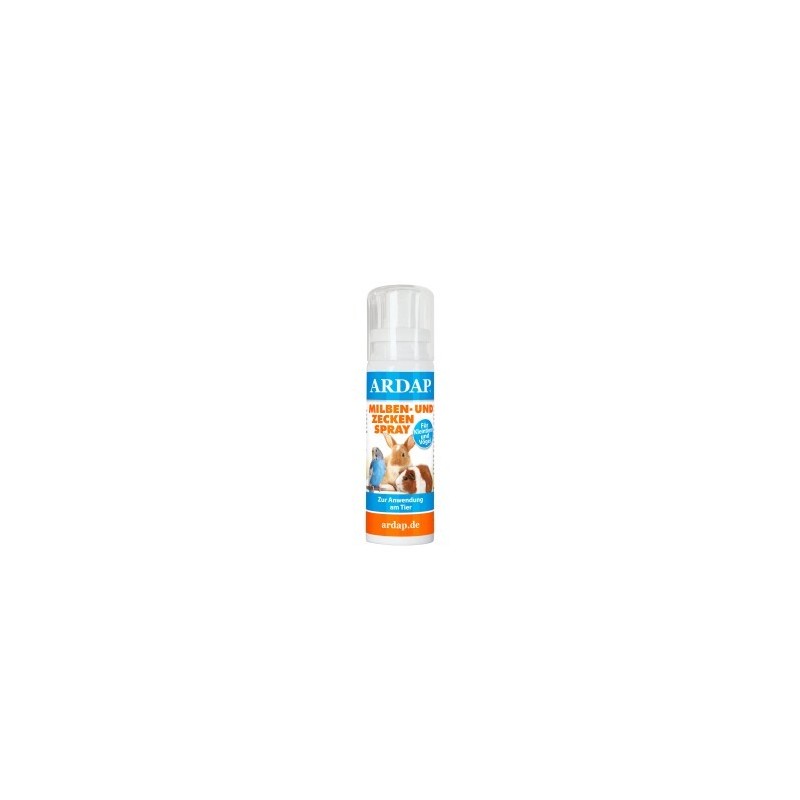 ARDAP Milben- und Zeckenspray für Nager und Vögel 100ml