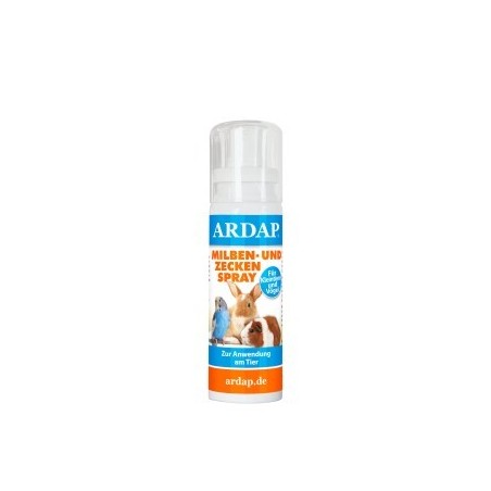 ARDAP Milben- und Zeckenspray für Nager und Vögel 100ml