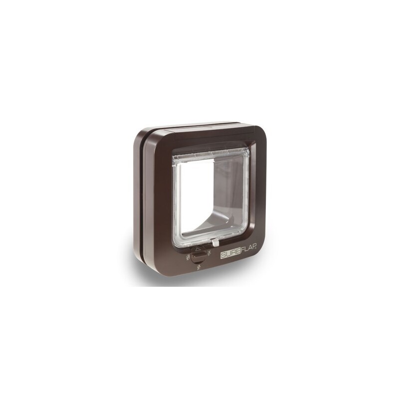 SureFlap Mikrochipgesteuerte Katzenklappe braun