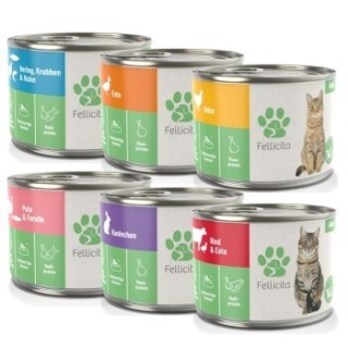 Fellicita Mixpaket Nr. 1 große Vielfalt 6x 200g