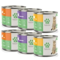 Fellicita Mixpaket Nr. 2 Monoprotein 6x 200g