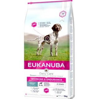 EUKANUBA Trockenfutter Hund Premium Working & Endurance Adult, Huhn 15 kg
