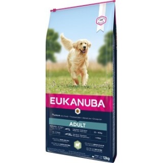 EUKANUBA Trockenfutter Hund Large Breed Adult, Lamm & Reis 12 kg