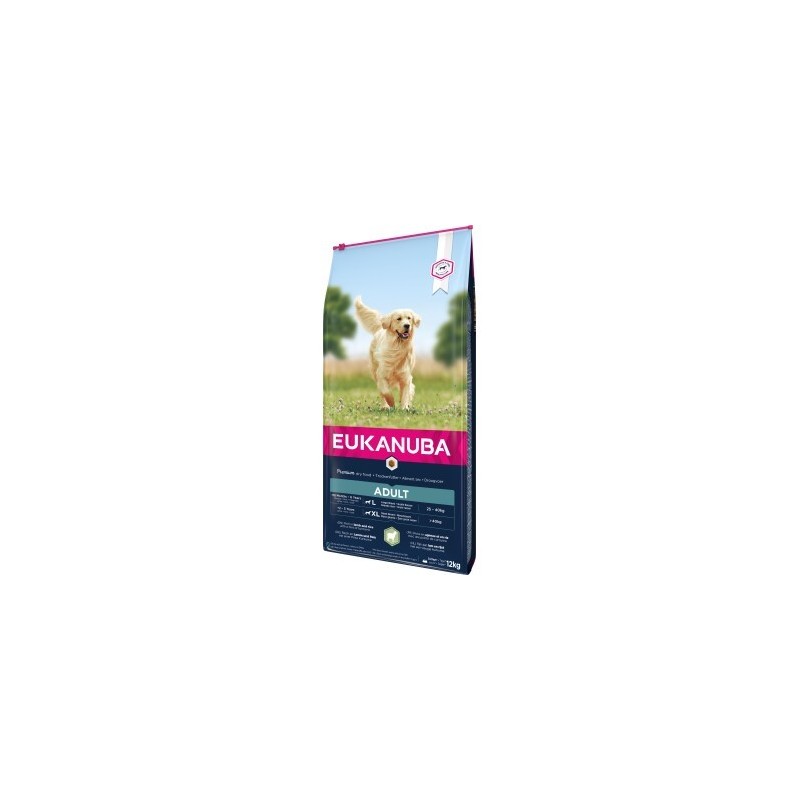 EUKANUBA Trockenfutter Hund Large Breed Adult, Lamm & Reis 12 kg