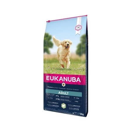 EUKANUBA Trockenfutter Hund Large Breed Adult, Lamm & Reis 12 kg