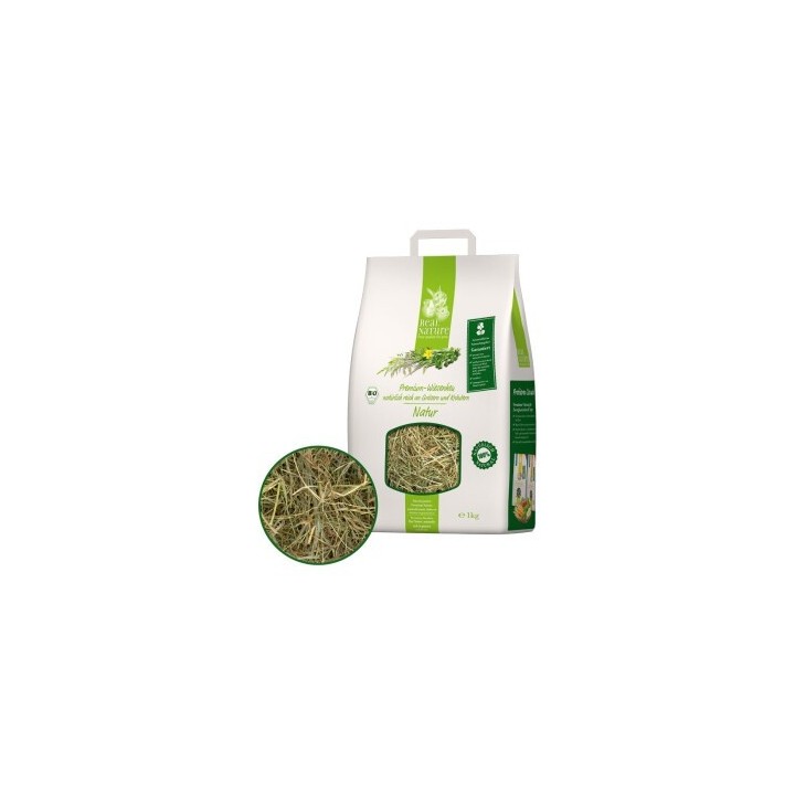 REAL NATURE Bio Premium-Wiesenheu Natur 1kg