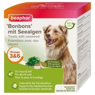Beaphar Haut- und Fellkur Bonbons 245g mit Seealgen