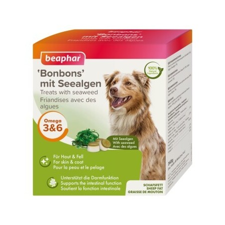 Beaphar Haut- und Fellkur Bonbons 245g mit Seealgen