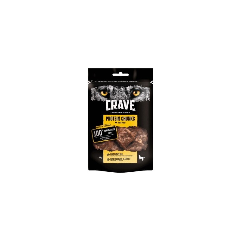 CRAVE Protein Chunks 6x55g