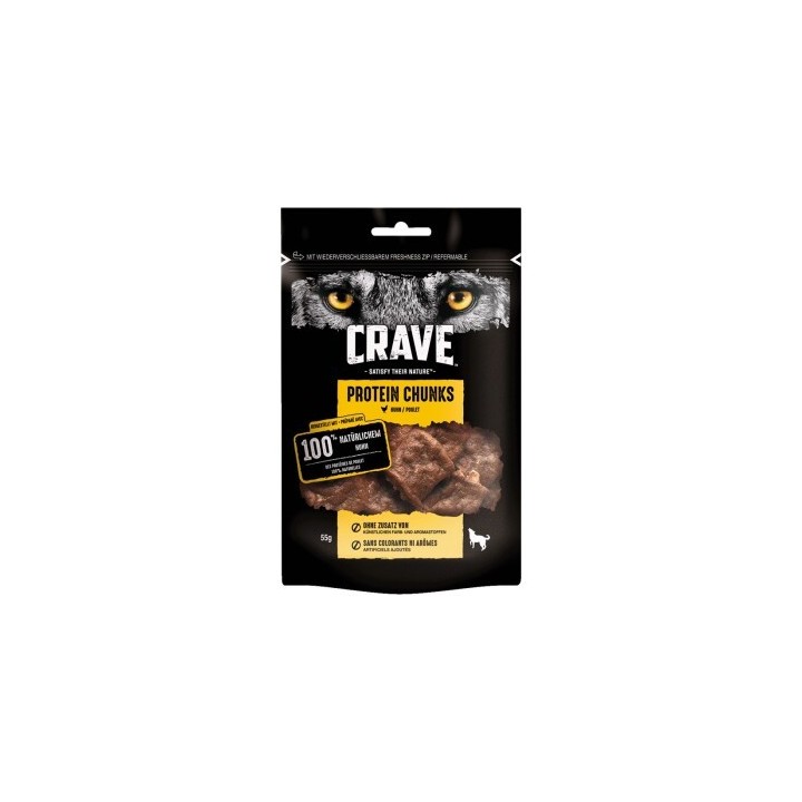 CRAVE Protein Chunks 6x55g