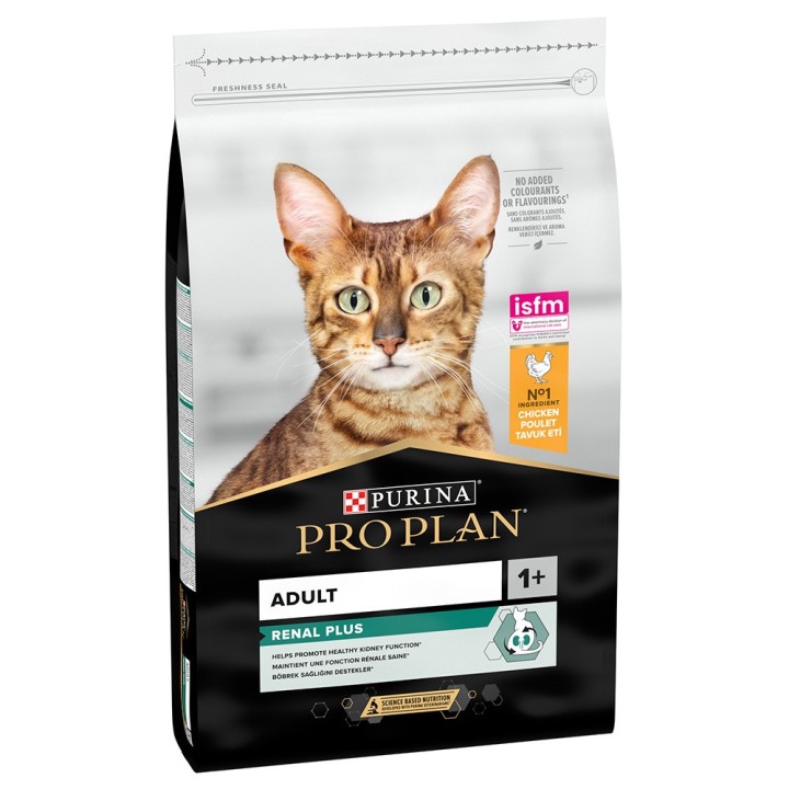 PURINA PRO PLAN Adult Renal Plus reich an Huhn - 10 kg