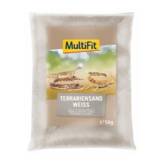 MultiFit Terrariumsand 5kg weiß