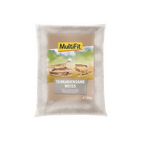 MultiFit Terrariumsand 5kg weiß