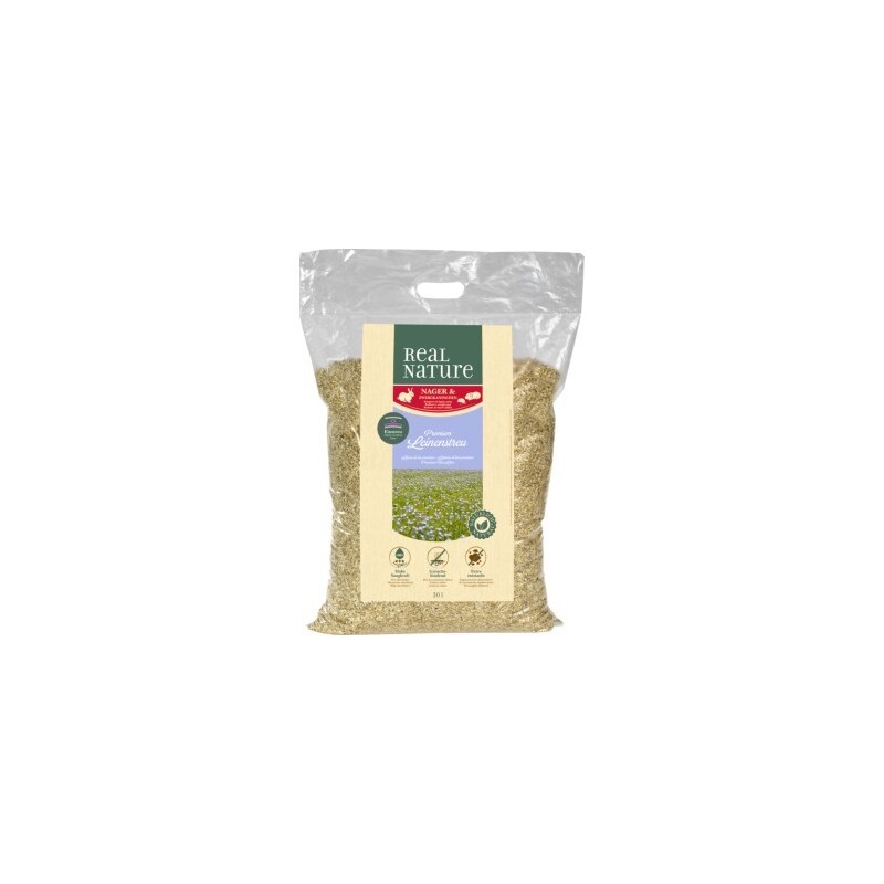 REAL NATURE Leinenstreu 30 l
