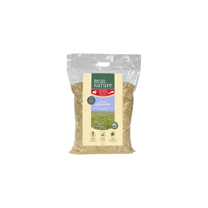 REAL NATURE Leinenstreu 30 l