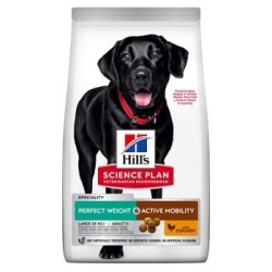 Hill's Science Plan Perfect Weight + Active Mobility Adult Large Breed mit Huhn 12kg 2x12 kg