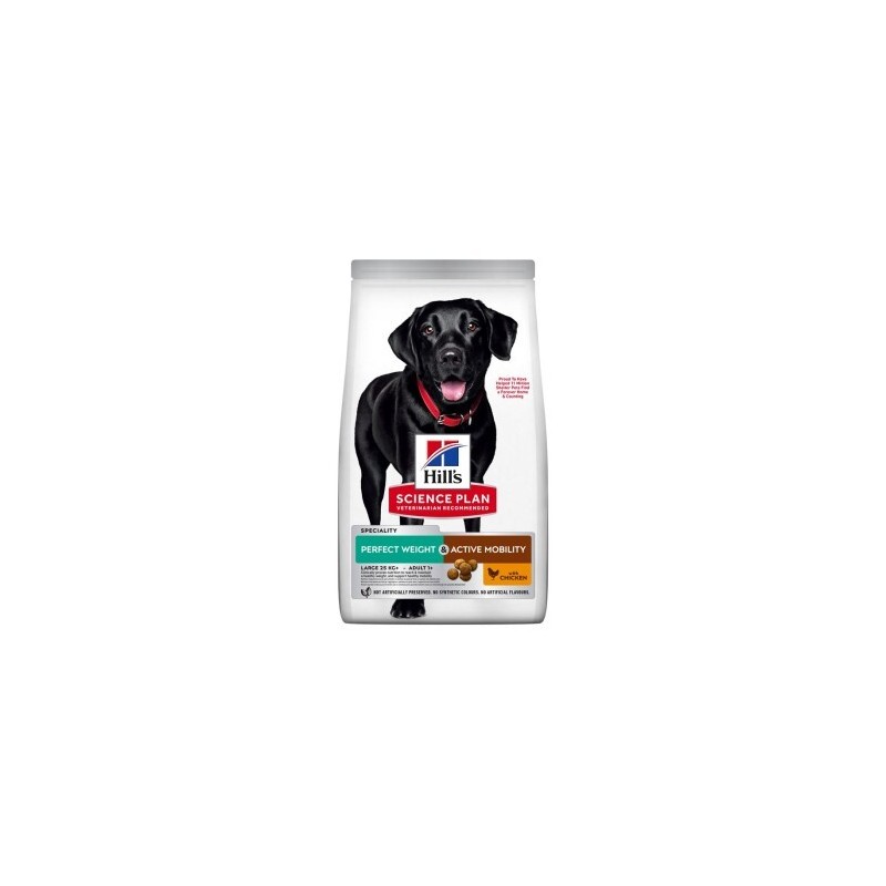 Hill's Science Plan Perfect Weight + Active Mobility Adult Large Breed mit Huhn 12kg 2x12 kg