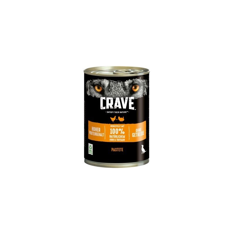 CRAVE Adult Huhn und Truthahn 6x400 g