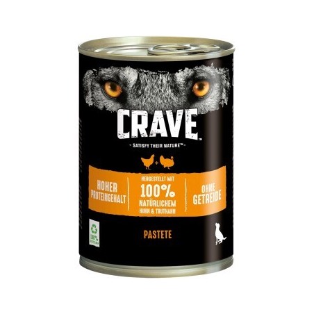 CRAVE Adult Huhn und Truthahn 6x400 g