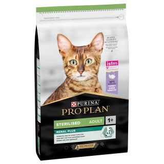 PURINA PRO PLAN Sterilised Adult Renal Plus Truthahn - 10 kg