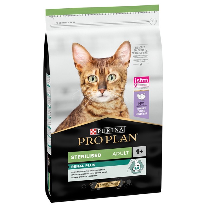 PURINA PRO PLAN Sterilised Adult Renal Plus Truthahn - 10 kg