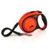 Flexi XTREME Gurt-Rollleine orange/ schwarz L, 5 m