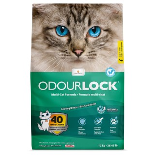 ODOURLOCK Katzenstreu Calming Breeze - 12 kg