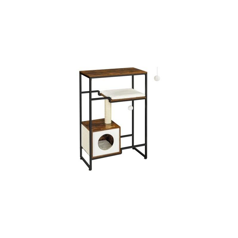FEANDREA Katzenbaum 2-in-1-Möbel