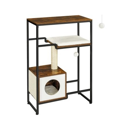FEANDREA Katzenbaum 2-in-1-Möbel