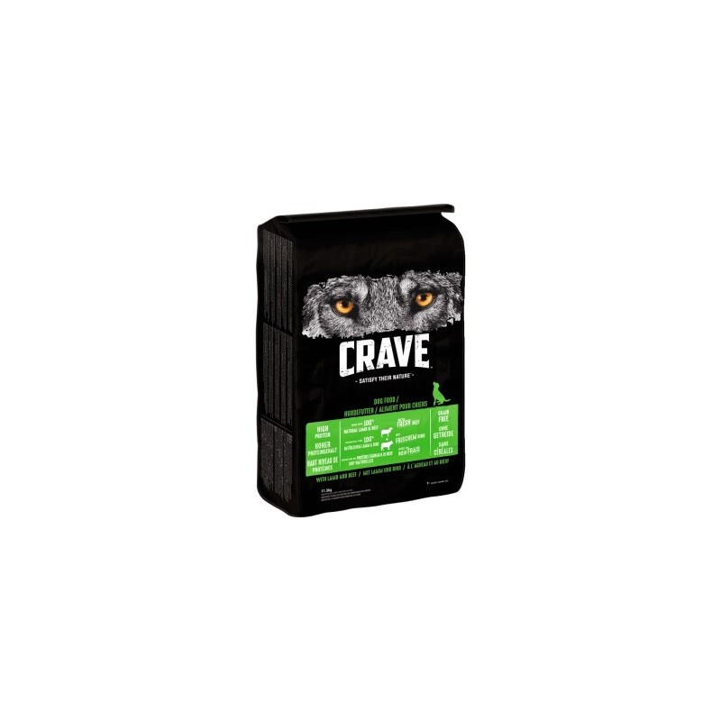 CRAVE mit Lamm und Rind 2x11,5 kg