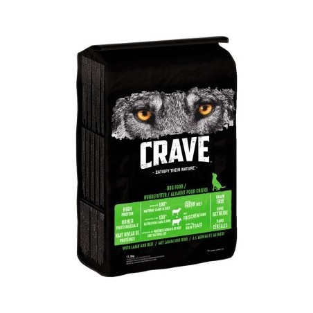 CRAVE mit Lamm und Rind 2x11,5 kg
