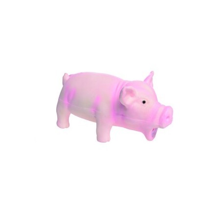 AniOne Hundespielzeug Schwein aus Latex M