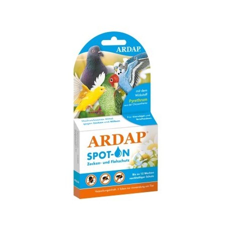 ARDAP Spot-On für Ziervögel & Brieftauben