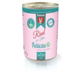 Fellicita Rind pur für Kitten 6x 400g