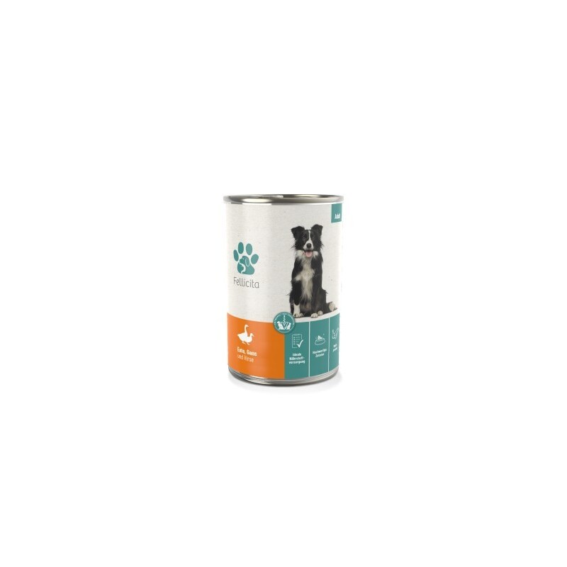 Fellicita Ente, Gans & Hirse 6x 400g