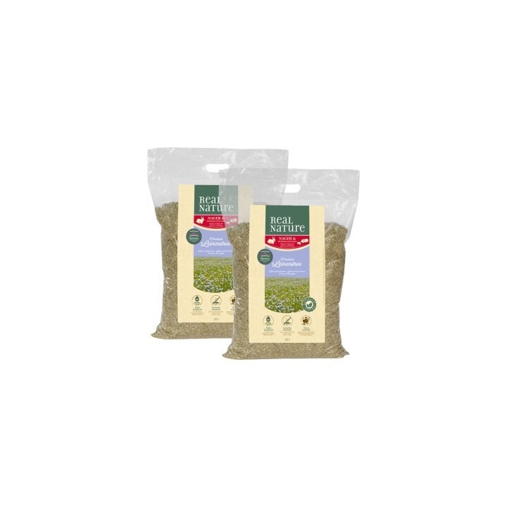 REAL NATURE Leinenstreu 2x30 l