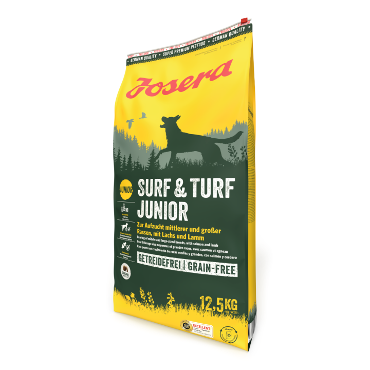 JOSERA Surf & Turf Junior 12,5kg