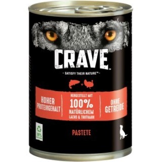 CRAVE Adult Lachs und Truthahn 12x400 g