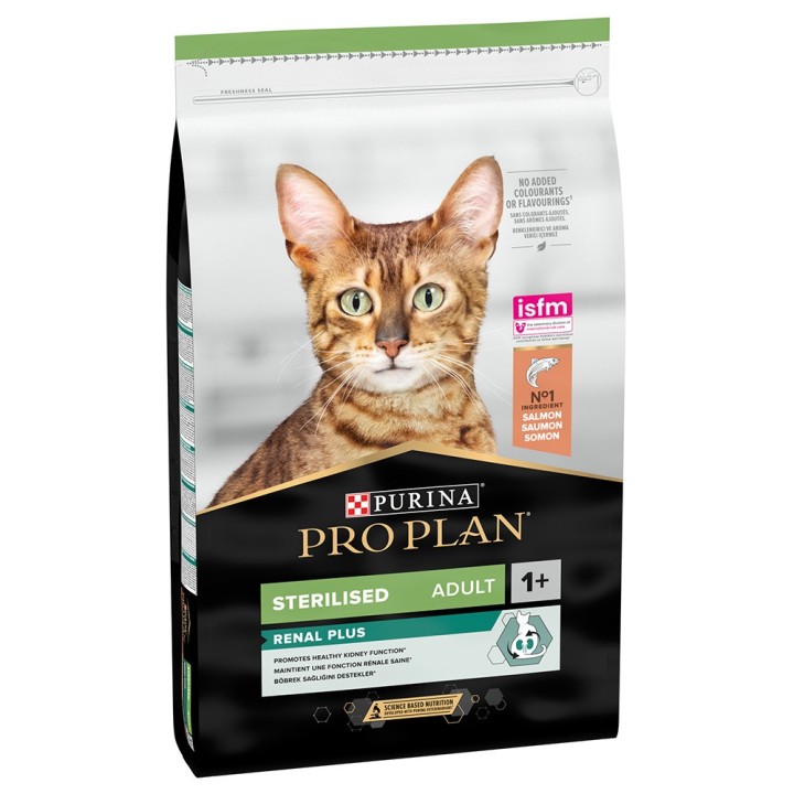 PURINA PRO PLAN Sterilised Adult Renal Plus Lachs - 10 kg