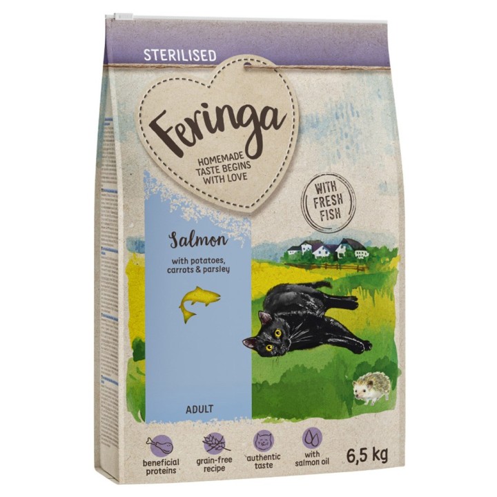 Feringa Adult Sterilised Lachs - 6,5 kg