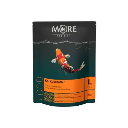 MORE Koi Farbfutter 6mm 2 kg