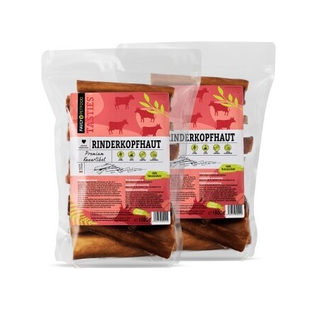 FAVLY Petfood Deutsche Rinderkopfhaut 2 kg