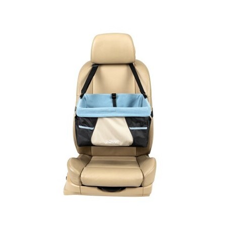 Kurgo Rover Hunde-Autositz, Schwarz/Blau